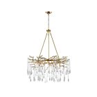 CWI Lighting Anita 1094P43-12-620 Gold Leaf 12 Lights 480W Chandelier