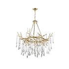 CWI Lighting Anita 1094P43-12-620 Gold Leaf 12 Lights 480W Chandelier