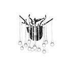 CWI Lighting Anita 1094W10-2-101 Black 2 Lights 80W Wall Sconce