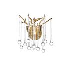 CWI Lighting Anita 1094W10-2-620 Gold Leaf 2 Lights 80W Wall Sconce