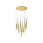 CWI Lighting Andes 1103P20-13-602 Satin Gold 65W Mini Pendant