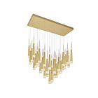 CWI Lighting Andes 1103P38-36-602 Satin Gold 180W Mini Pendant