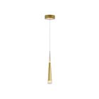 CWI Lighting Andes 1103P5-1-602 Satin Gold 5W Mini Pendant