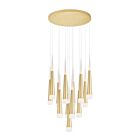 CWI Lighting Andes 1103P20-13-602 Satin Gold 65W Mini Pendant