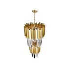 CWI Lighting Deco 1112P12-4-169 Medallion Gold 4 Lights 240W Pendant