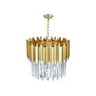 CWI Lighting Deco 1112P16-4-169 Medallion Gold 4 Lights 240W Chandelier