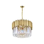 CWI Lighting Deco 1112P24-7-169 Medallion Gold 7 Lights 420W Chandelier