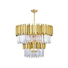 CWI Lighting Deco 1112P32-12-169 Medallion Gold 12 Lights 720W Chandelier
