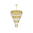 CWI Lighting Deco 1112P40-34-169 Medallion Gold 34 Lights 2040W Chandelier