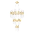 CWI Lighting Orgue 1120P32-123-602 Satin Gold 123 Lights 615W Chandelier