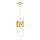 CWI Lighting Orgue 1120P8-9-602 Satin Gold 9 Lights 45W Pendant