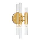 CWI Lighting Orgue 1120W5-6-602 Satin Gold 6-Light 5W Wall Sconce