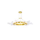 CWI Lighting Collar 1121P38-21-602 Satin Gold 21 Lights 840W Chandelier