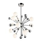 CWI Lighting Element 1125P24-11-613 Polished Nickel 11 Lights 77W Chandelier