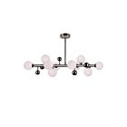 CWI Lighting Element 1125P36-10-613 Polished Nickel 10 Lights 70W Chandelier