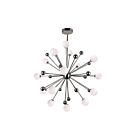 CWI Lighting Element 1125P39-17-613 Polished Nickel 17 Lights 119W Chandelier