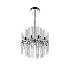 CWI Lighting Miroir 1137P10-3-613 Polished Nickel 3 Lights 120W Pendant