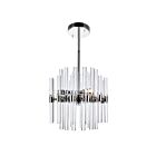 CWI Lighting Miroir 1137P10-3-613 Polished Nickel 3 Lights 120W Pendant