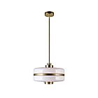 CWI Lighting Elementary 1143P12-1-270 Pearl Gold 1 Light 60W Pendant