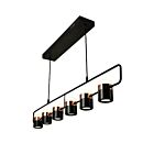 CWI Lighting Moxie 1147P45-6-101 Black 36W LED Chandelier