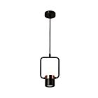 CWI Lighting Moxie 1147P6-1-101 Black 6W LED Pendant