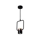 CWI Lighting Moxie 1147P6-1-101 Black 6W LED Pendant