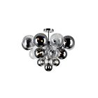 CWI Lighting Pallocino 1205C25-10-601 Chrome 10 Lights 50W Flush Mount