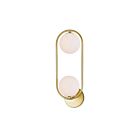 CWI Lighting Celeste 1212W6-2-169 Medallion Gold 2-Light 5W Wall Sconce
