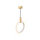CWI Lighting Anello 1214P16-1-236 White Oak 10W LED Chandelier