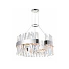 CWI Lighting 1220P24-601-C Chrome 74W LED Chandelier