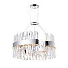 CWI Lighting 1220P24-601-C Chrome 74W LED Chandelier