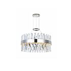CWI Lighting 1220P24-601 Chrome 75W LED Chandelier