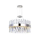 CWI Lighting 1220P24-601 Chrome 75W LED Chandelier