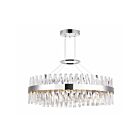 CWI Lighting 1220P40-601-O Chrome 97W LED Chandelier
