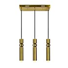 CWI Lighting Chime 1225P20-3-625 Brass 3-Light 45W Mini Pendant