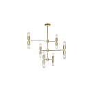 CWI Lighting Hand Crank 1227P34-12-169 Medallion Gold 12 Lights 720W Chandelier