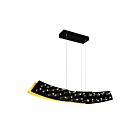 CWI Lighting Gondola 1244P40-101 Black 2 Lights 40W LED Chandelier