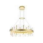CWI Lighting Millipede 1245P32-602 Satin Gold 50W LED Chandelier