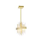 CWI Lighting Millipede 1245P8-602 Satin Gold 16W LED Pendant