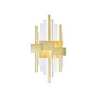 CWI Lighting Millipede 1245W7-1-602 Satin Gold 8W LED Wall Sconce