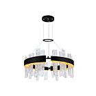CWI Lighting Guadiana 1246P24-101-A 35W Black LED Chandelier