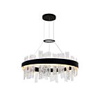 CWI Lighting Guadiana 1246P32-101 Black 70W LED Chandelier