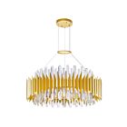 CWI Lighting Cityscape 1247P28-18-602 Satin Gold 18 Lights 720W Chandelier