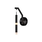 CWI Lighting Flute 1262W5-1-101 Black 1 Light 5.5W LED Wall Sconce