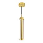 CWI Lighting Neva 1343P3-602-C Satin Gold 9W LED Mini Pendant