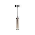 CWI Lighting Neva 1343P3-606-C Satin Nickel 9W LED Mini Pendant
