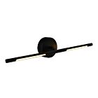 CWI Lighting Oskil 1375W24-1-101 3W Black LED Wall Light