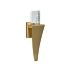 CWI Lighting Catania 1502W5-1-602 5W Satin Gold LED Wall Light