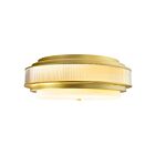 CWI Lighting 1567C22-5-602 5-Lights 300W Satin Gold Flush Mount