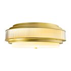 CWI Lighting 1567C22-5-602 5-Lights 300W Satin Gold Flush Mount